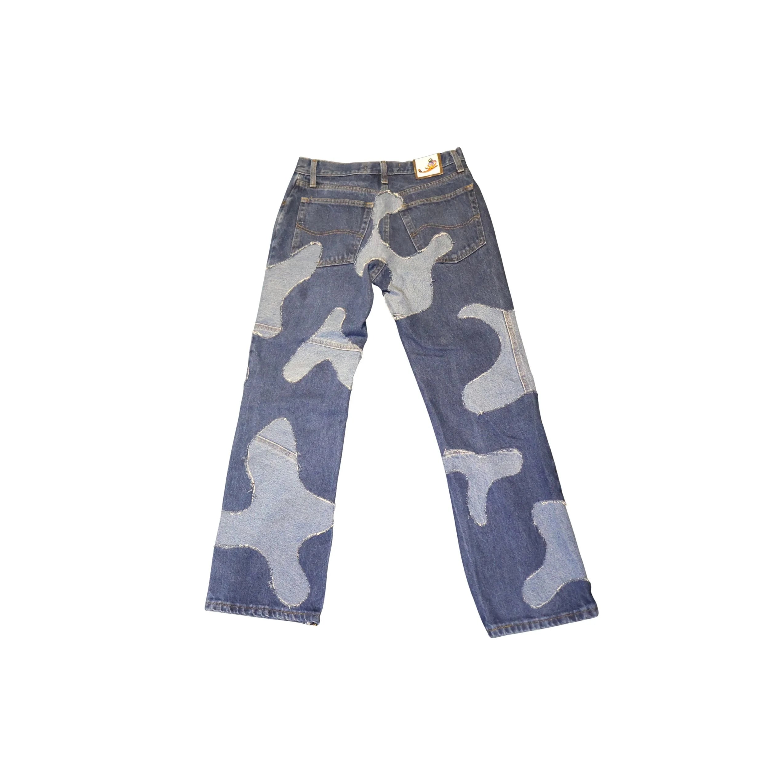 Scab Patch Jeans (Midwash/Dark-wash)