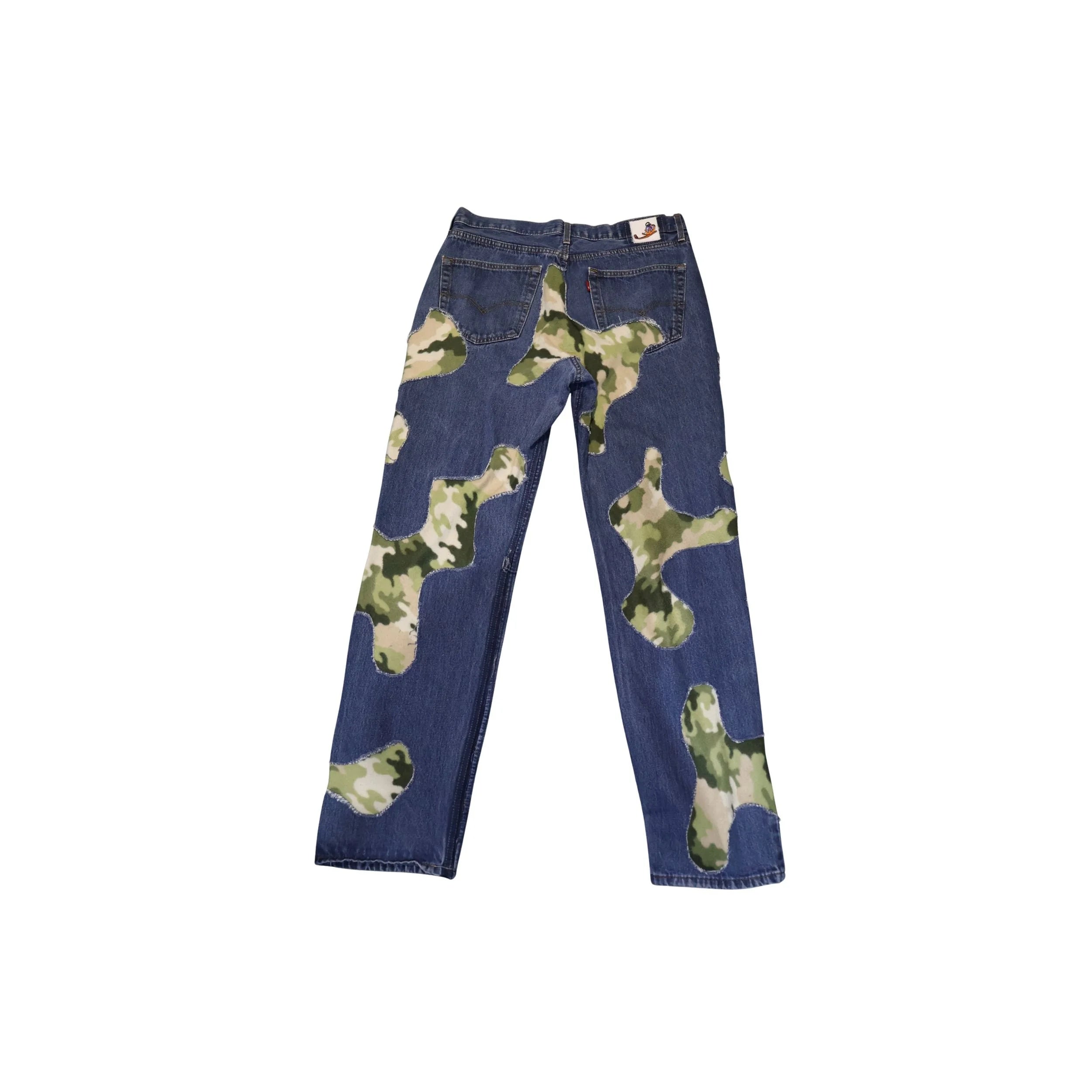 Scab Patch Jeans (Camo/Midwash)