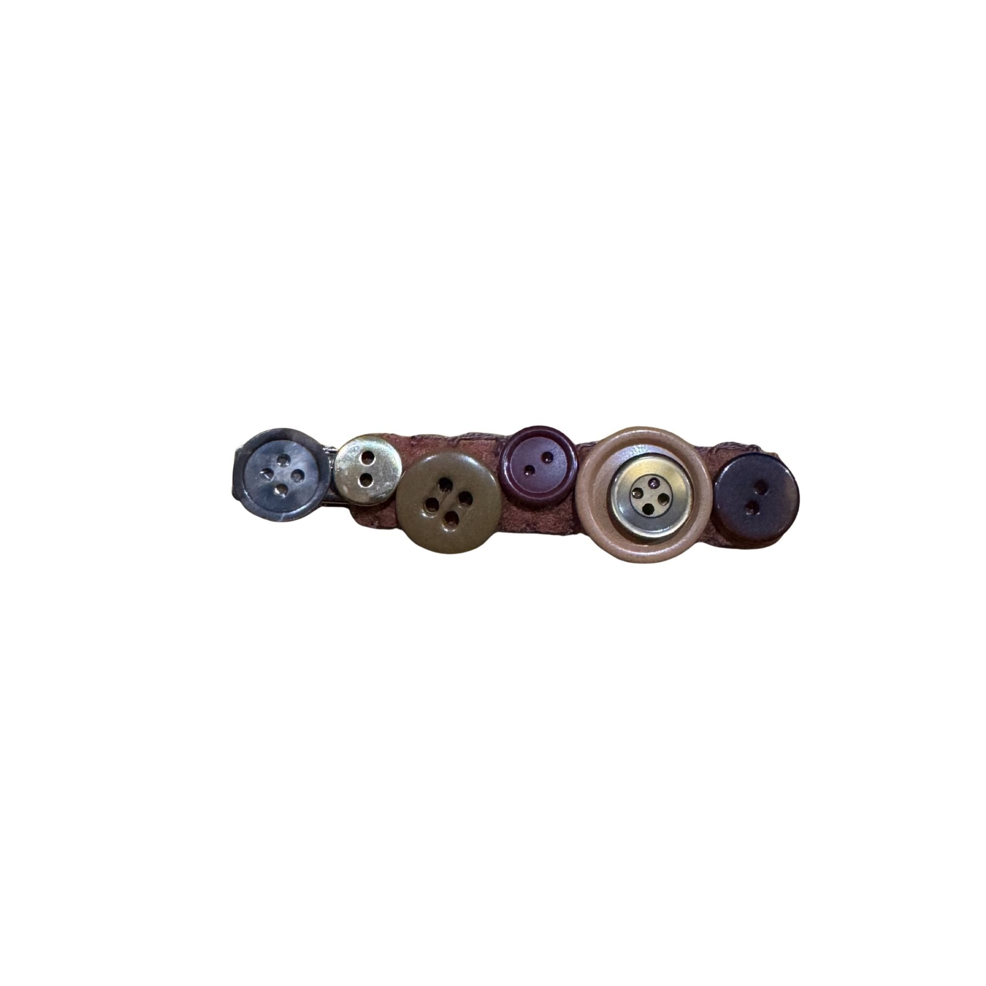 Button Hairclip