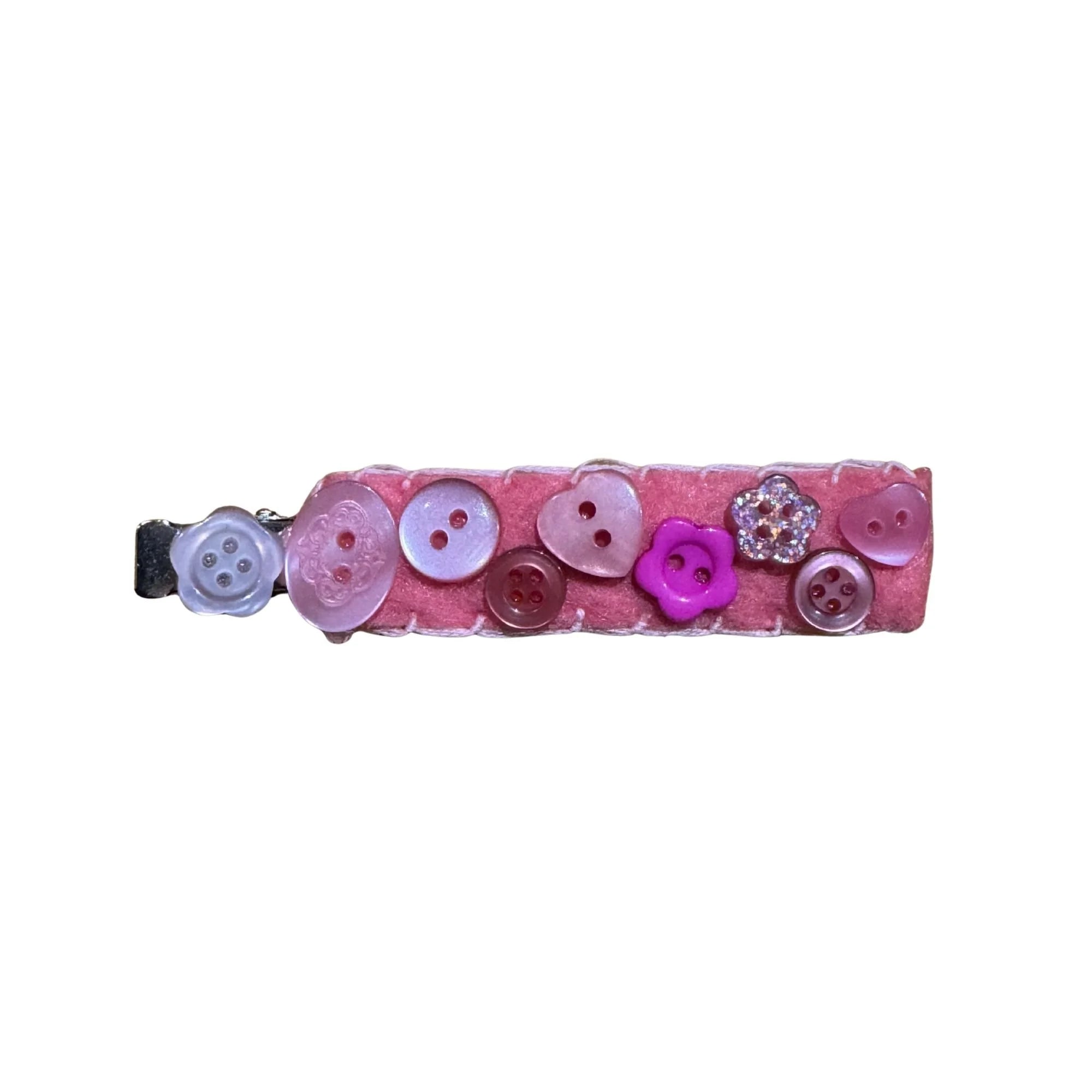 Button Hairclip