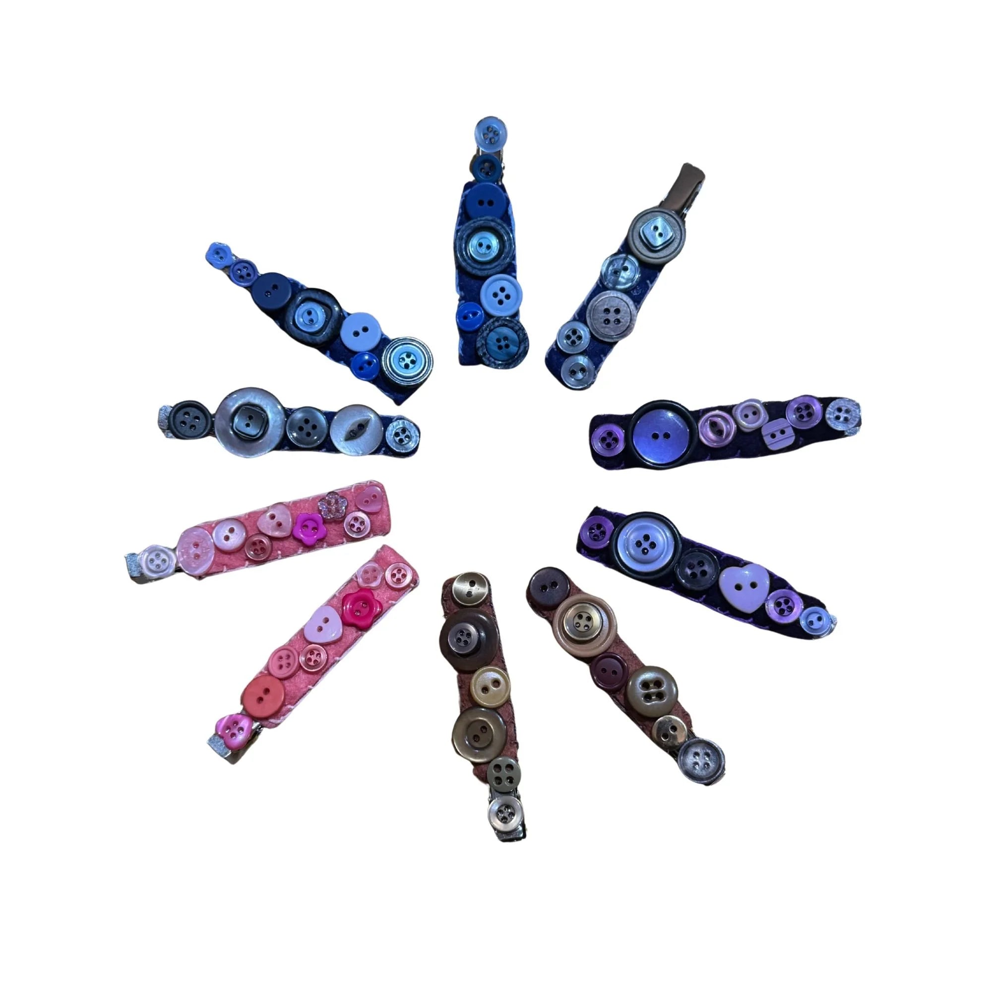 Button Hairclip