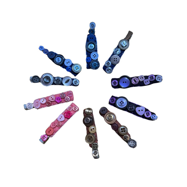 Button Hairclip