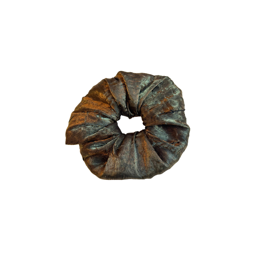 Black-Gold Scrunchie