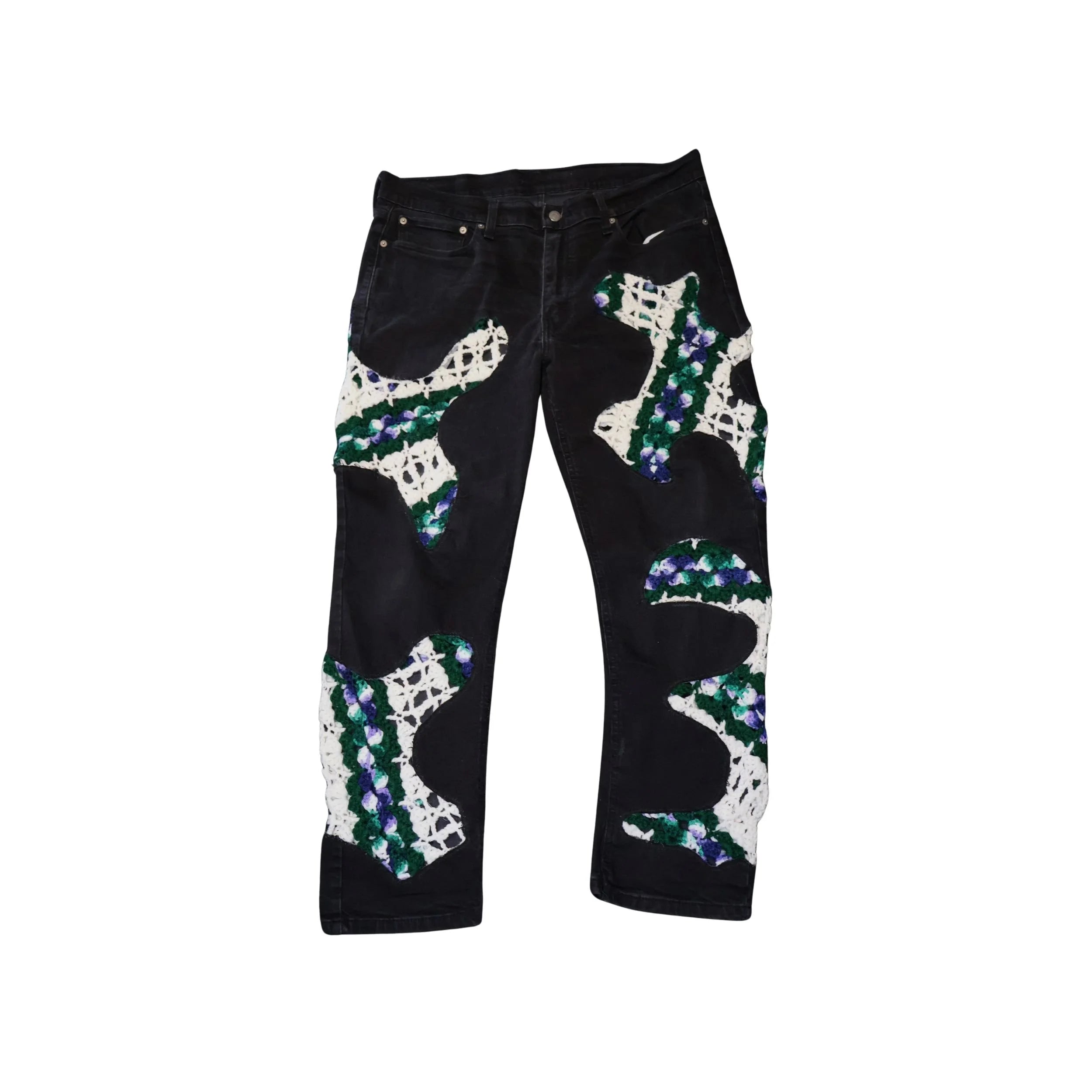 Scab Patch Jeans (Multicolor/Black)