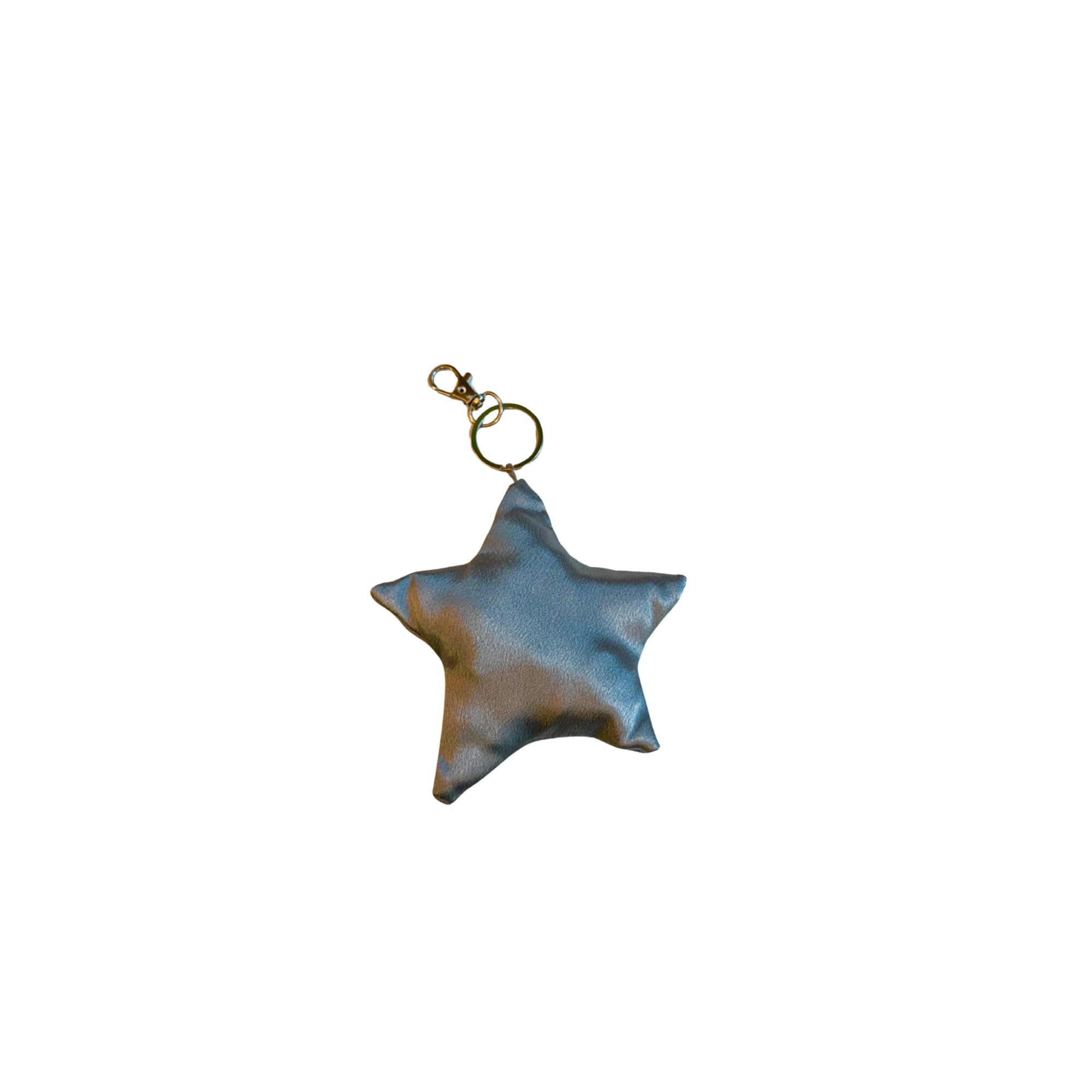 Silver Star Bag Charm