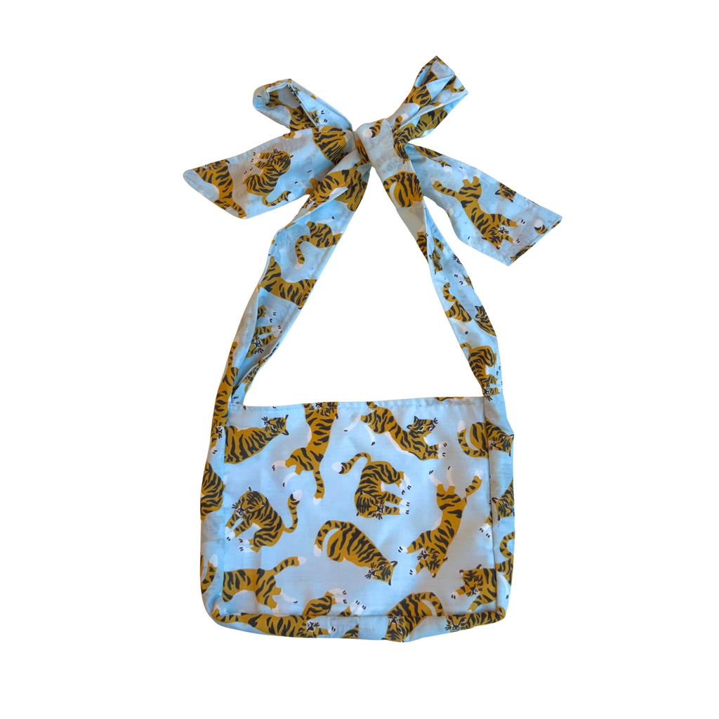 Tiger Bow-Strap Bag