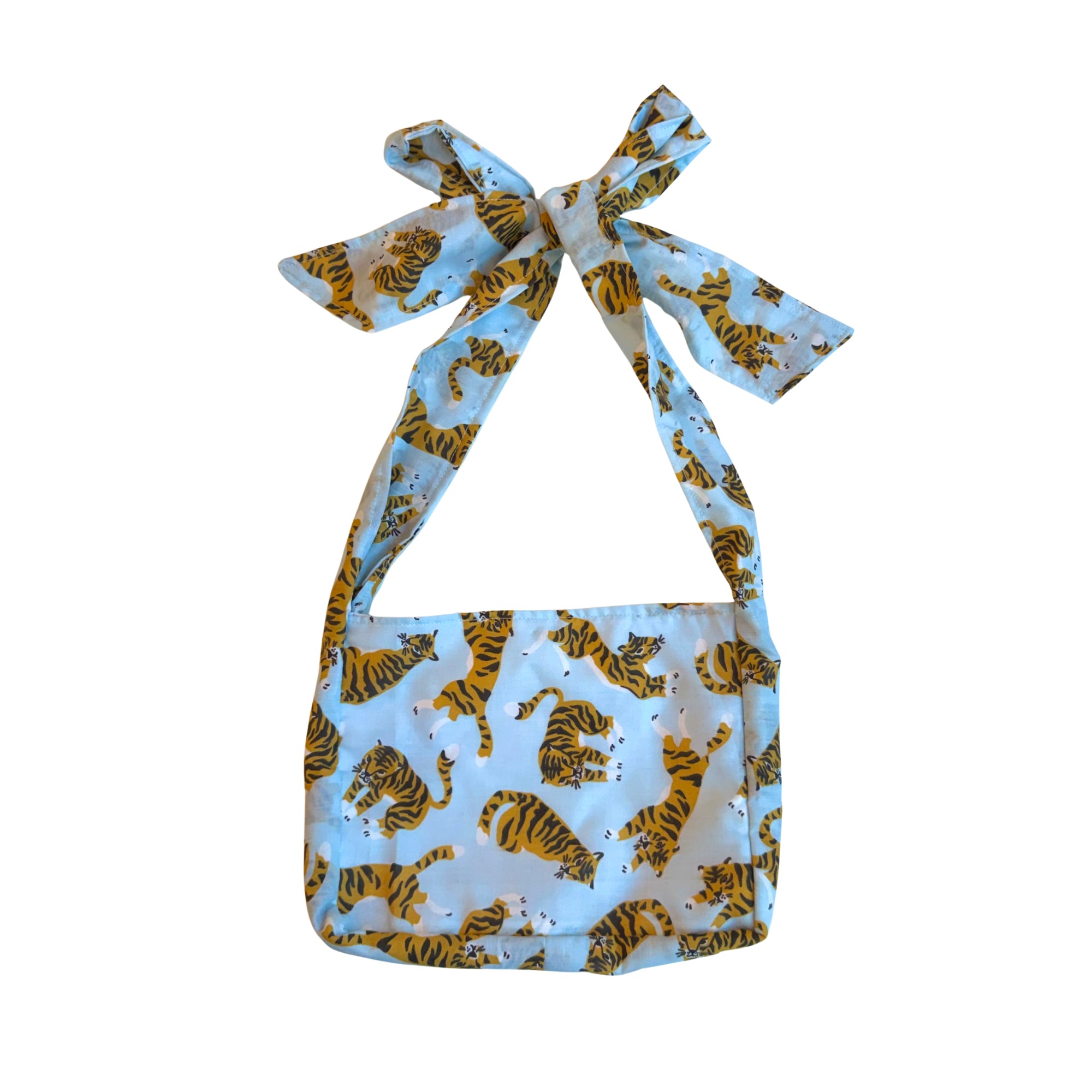 Tiger Bow-Strap Bag