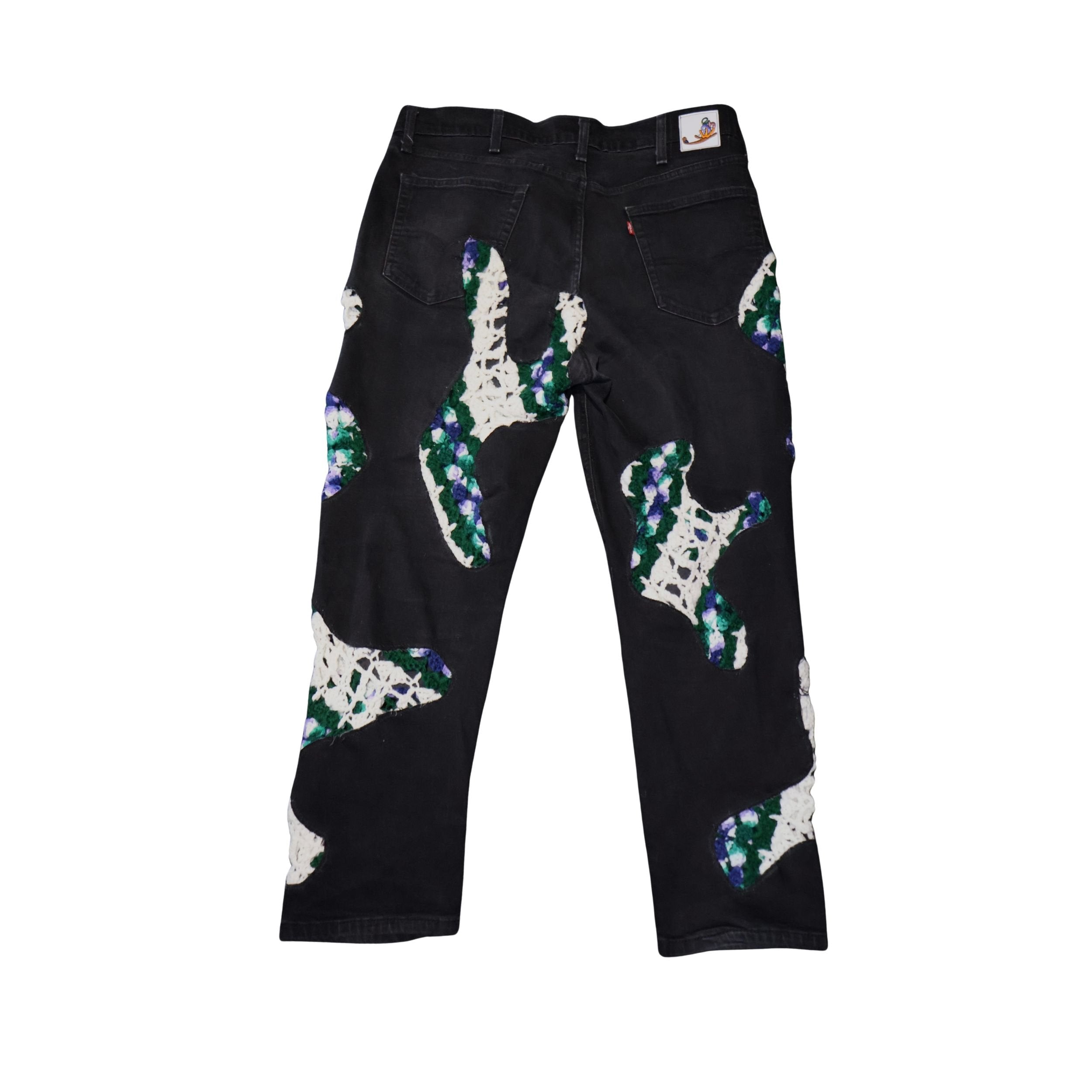 Scab Patch Jeans (Multicolor/Black)