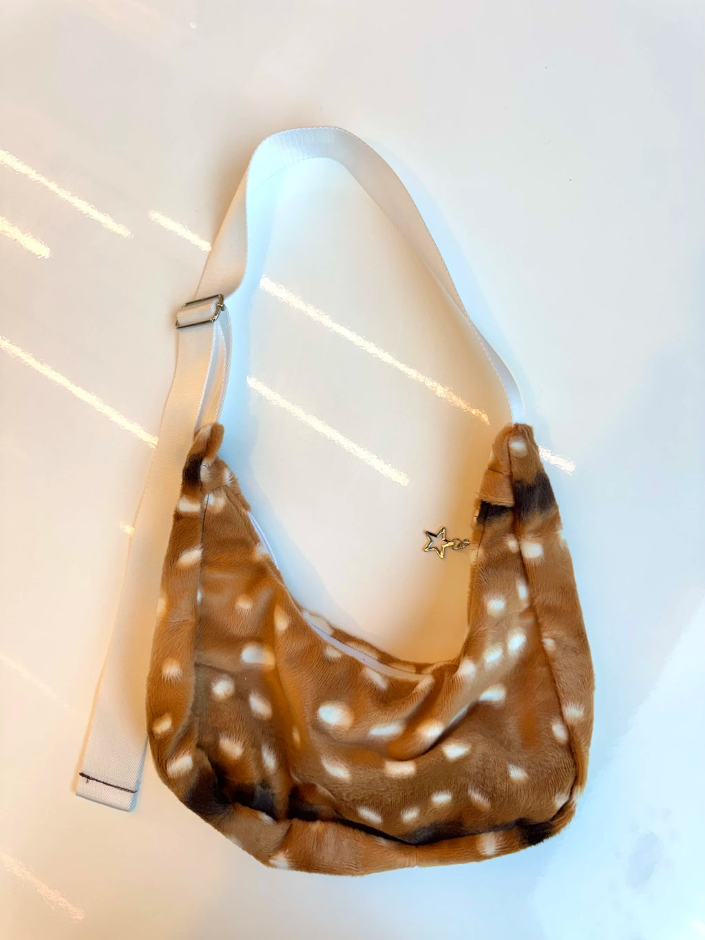 Doe Faux Fur Shoulder Bag