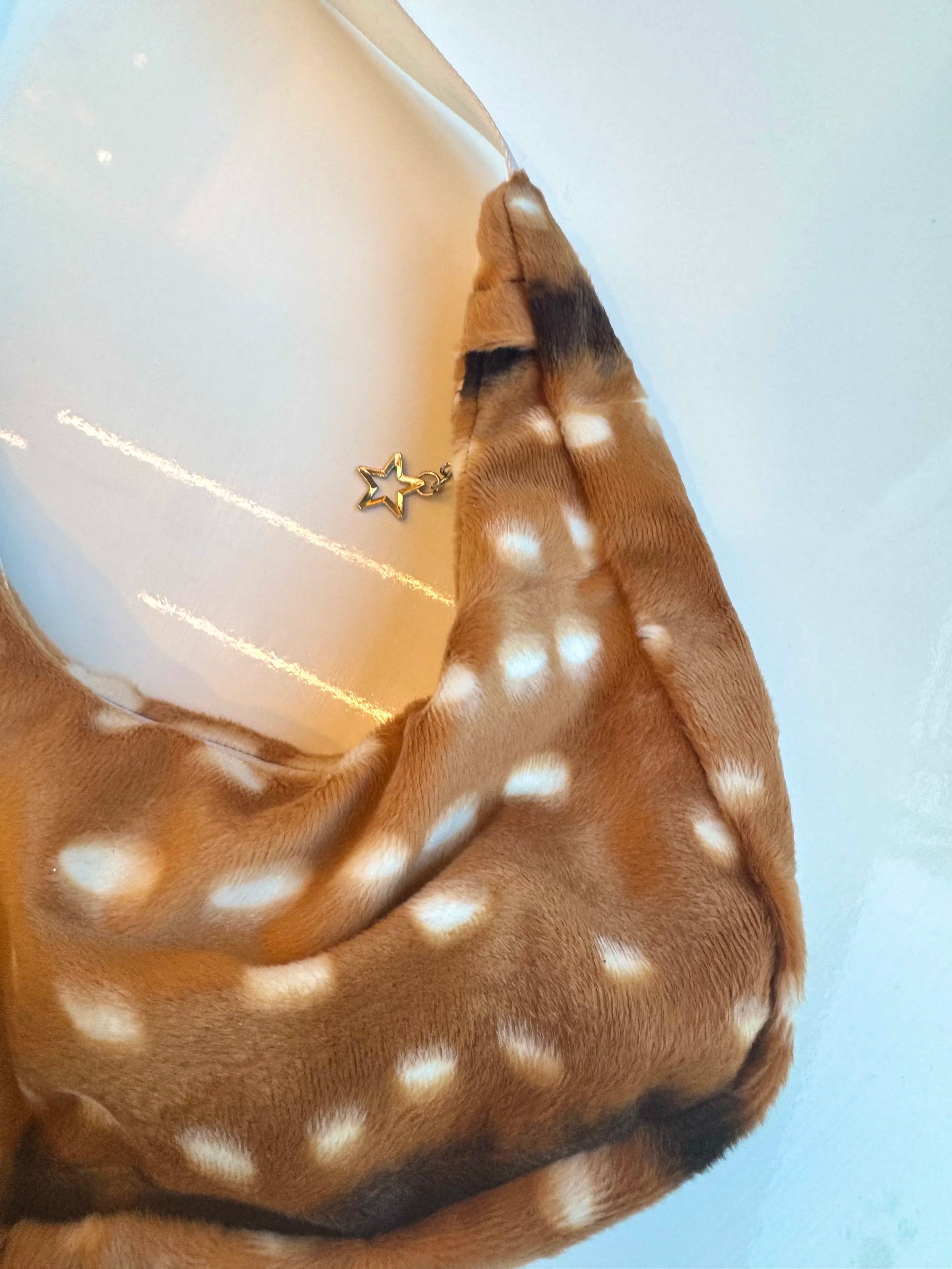 Doe Faux Fur Shoulder Bag