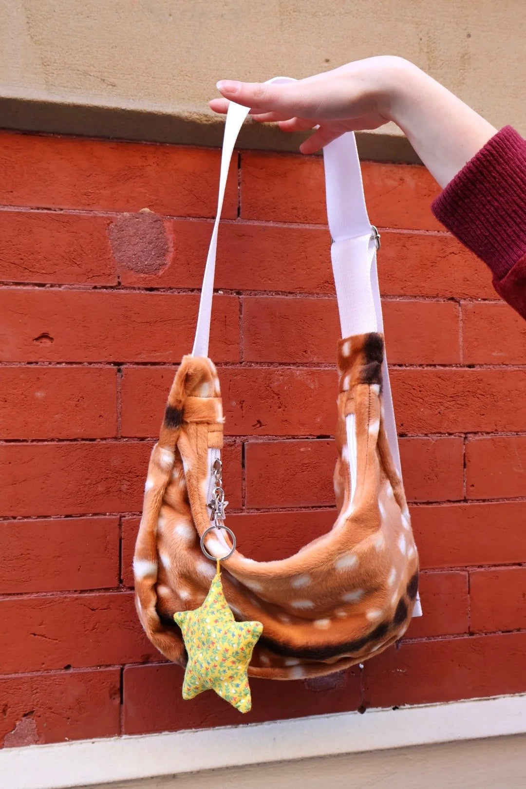 Doe Faux Fur Shoulder Bag