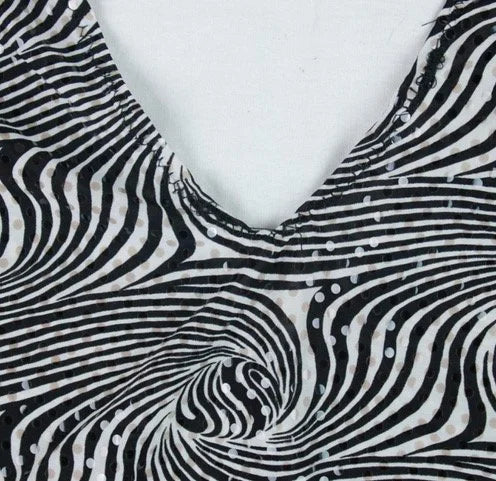 Deep-V Bell Sleeve Bodysuit